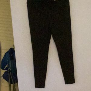 Chico’s Fabulously Slimming legging. All black - tapered legs - With tags